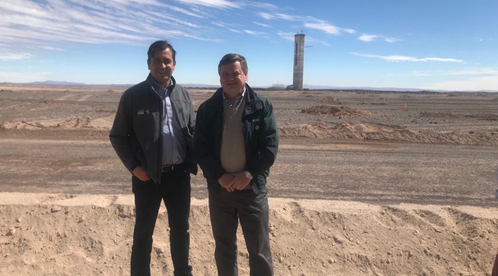 SQM en la primera planta termosolar de América Latina