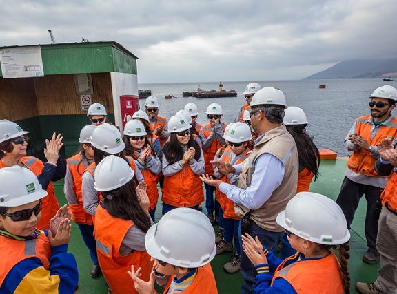 Puerto de Tocopilla abre sus puertas a la comunidad escolar