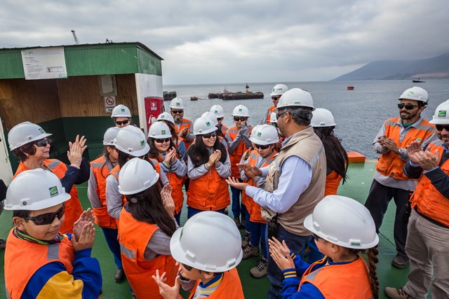 Puerto de Tocopilla abre sus puertas a la comunidad escolar