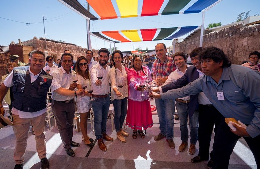 El Vino Ayllu deslumbró con siete nuevas cepas en la VII Fiesta de la Vendimia de Toconao