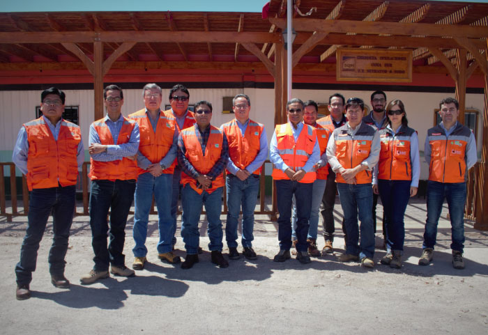 Empresa peruana visitó Coya Sur para rescatar buenas prácticas Lean