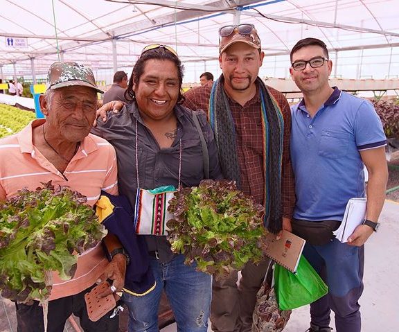 La CONADI valora contribución de invernadero hidropónico al desarrollo de la agricultura de Pozo Almonte