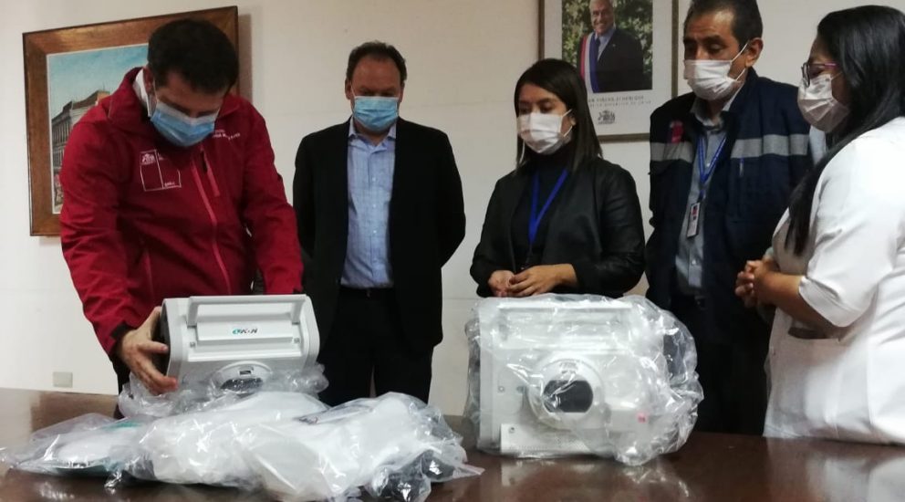 SQM Donates Two Mechanical Ventilators to the Antofagasta Region’s Public Healthcare Network