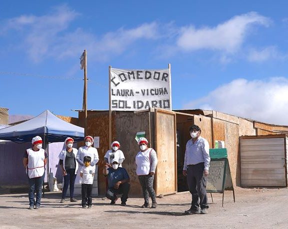 Trabajadores de SQM apoyarán a más de 13 mil personas a través de Fondo de Comedores Sociales