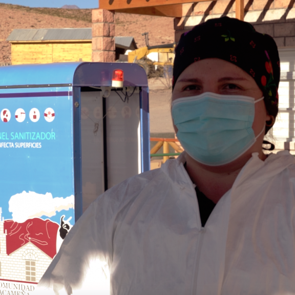 Comunidad de Talabre cuenta con equipo médico y albergue sanitario