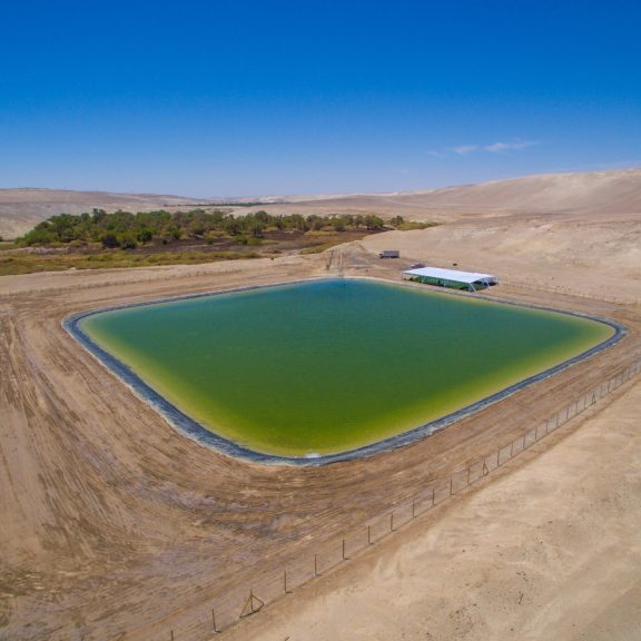 Quillagua Reservoir will provide constant supply of water to the oasis
