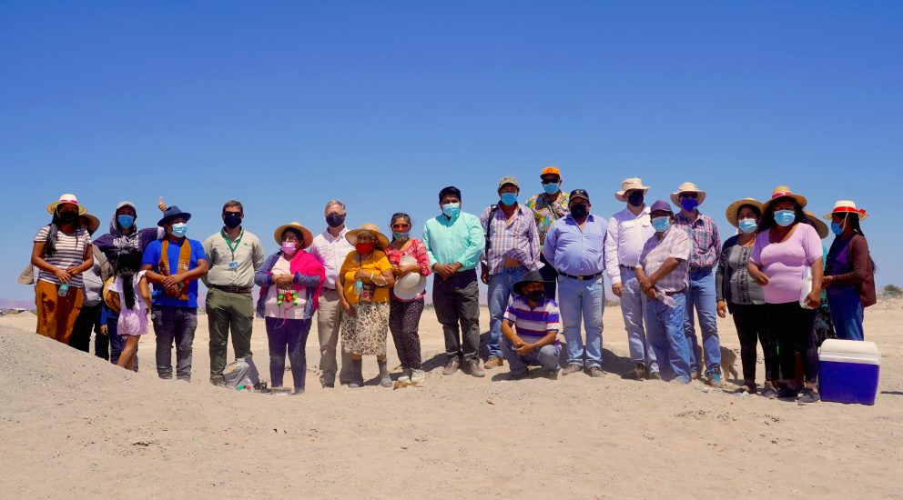 Ganaderos de la Pampa del Tamarugal celebran inicio de obras de centro productivo de alfalfa