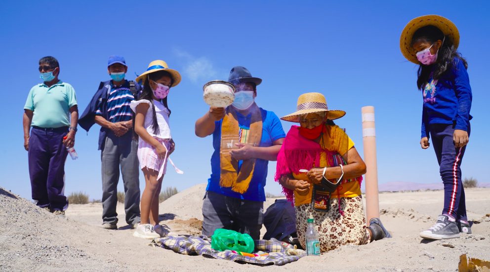 Pampa del Tamarugal Ranchers Celebrate Breaking Ground on the Alfalfa Production Center