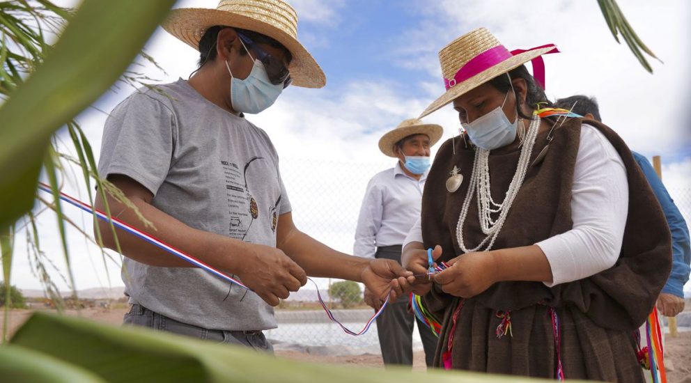 Familias de la Colonia Agrícola de Pintados fortalecerán agricultura con nuevos acopios de agua