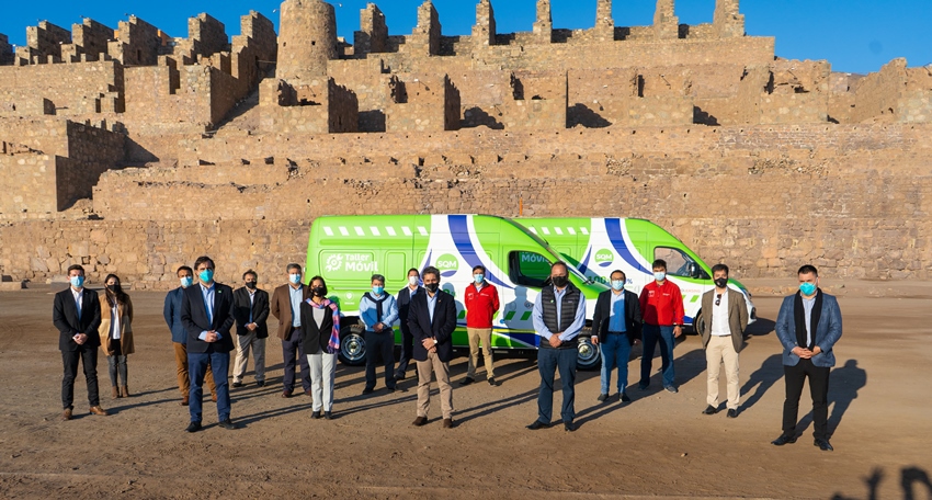 Minería regional inauguró primera flota de Talleres Móviles Eléctricos