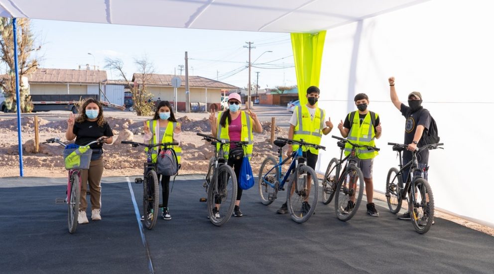 María Elena Inaugurates Town’s First Bike Path