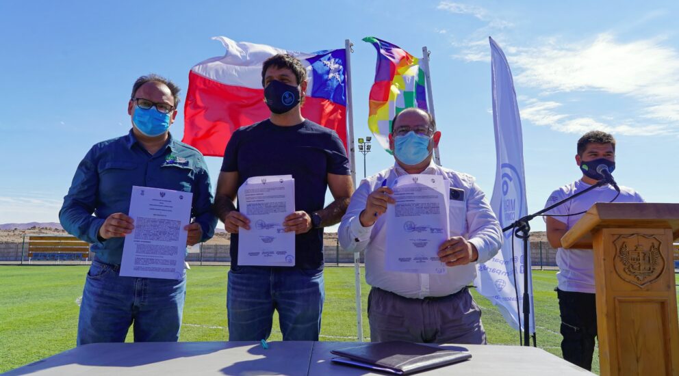 Inauguran escuelas de fútbol y baile en Huara y Pozo Almonte orientadas a jóvenes con discapacidad intelectual