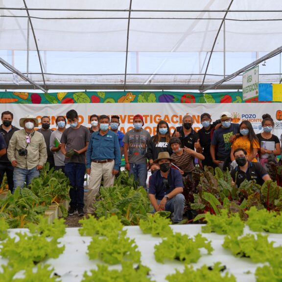 Agriculture students from San Pedro de Atacama enrich their studies with a technology tour