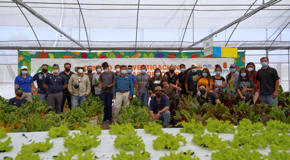 Agriculture students from San Pedro de Atacama enrich their studies with a technology tour