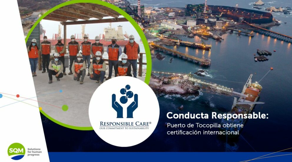 Conducta Responsable: Puerto de Tocopilla obtiene certificación internacional