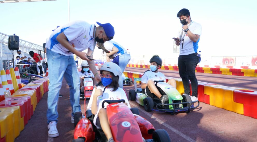 E-kart races rev engines in María Elena and Tocopilla