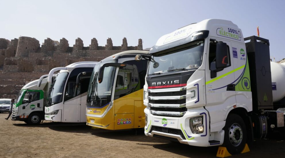 SQM and leading transportation companies launch the largest  and most diverse electric fleet in Chile’s mining industry