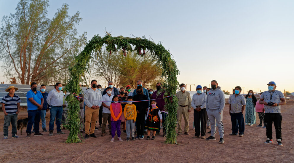 Agricultores de la Colonia Agrícola de Pintados inauguran sistema fotovoltaico para optimizar cultivos