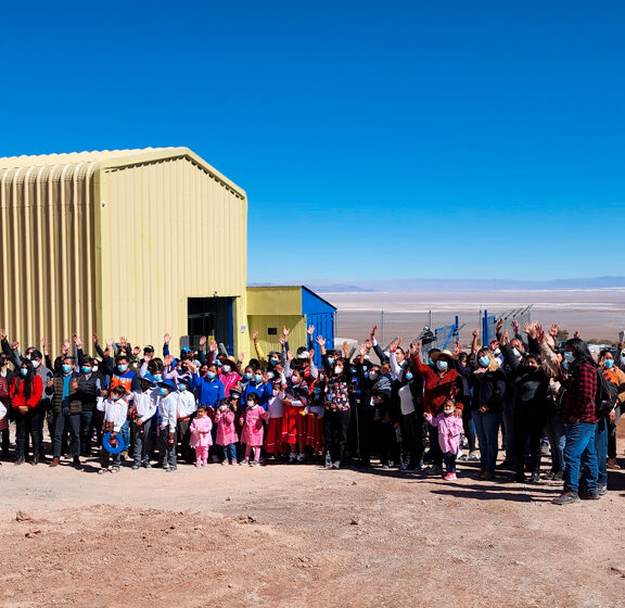 (Español) Comunidad Indígena Atacameña de Camar inauguró su primera planta de agua potable