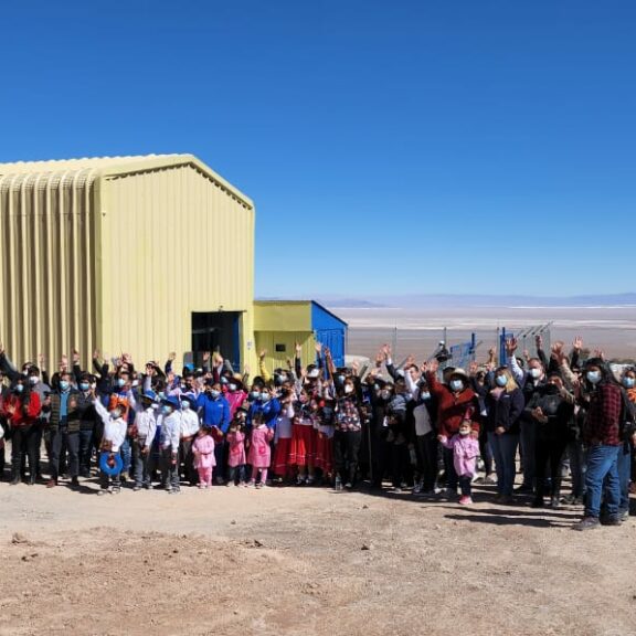 SQM en Salar de Atacama durante el 2022