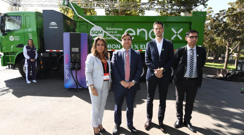 ENEL X and SQM present Enade “E-TRUCK”:  the first 100% electric high-tonnage truck  for large-scale mining