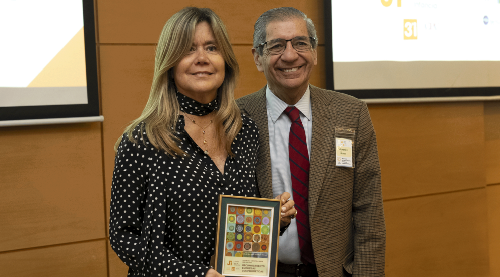 Juntos por la Infancia recognizes SQM and its corporate volunteer work