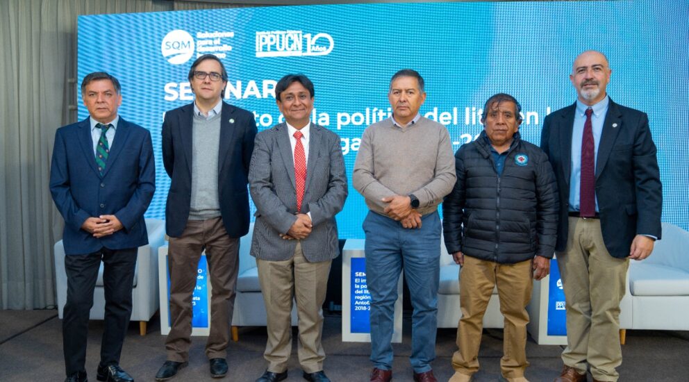 Seminario IPP UCN analizó el impacto de la política del litio en la Región de Antofagasta