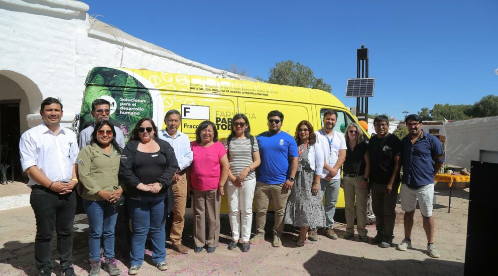 Un vehículo 100% eléctrico llamado Fraccionín entregará medicamentos a las comunidades del Salar de Atacama