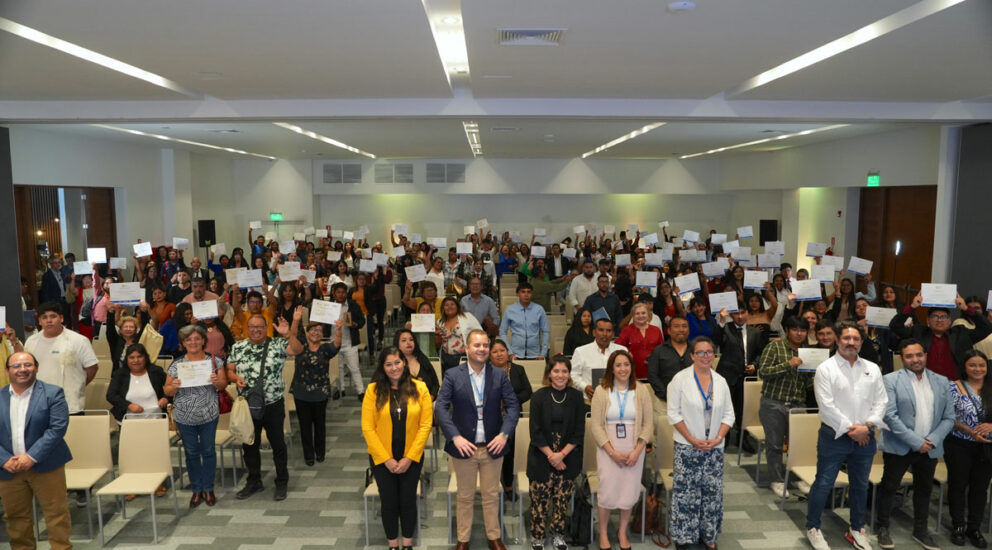 Más de 800 personas fueron capacitadas a través del Programa Formación Técnica para Comunidades de SQM