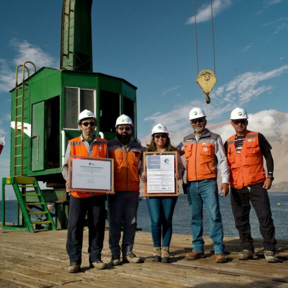 Puerto SQM Tocopilla recibe certificación internacional de gestión ambiental