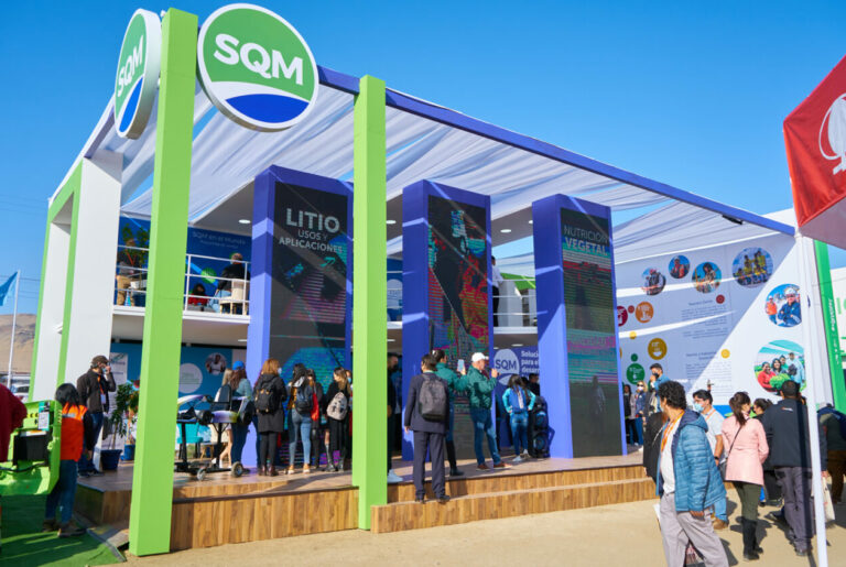 SQM estará en Exponor 2024 como centro de negocios