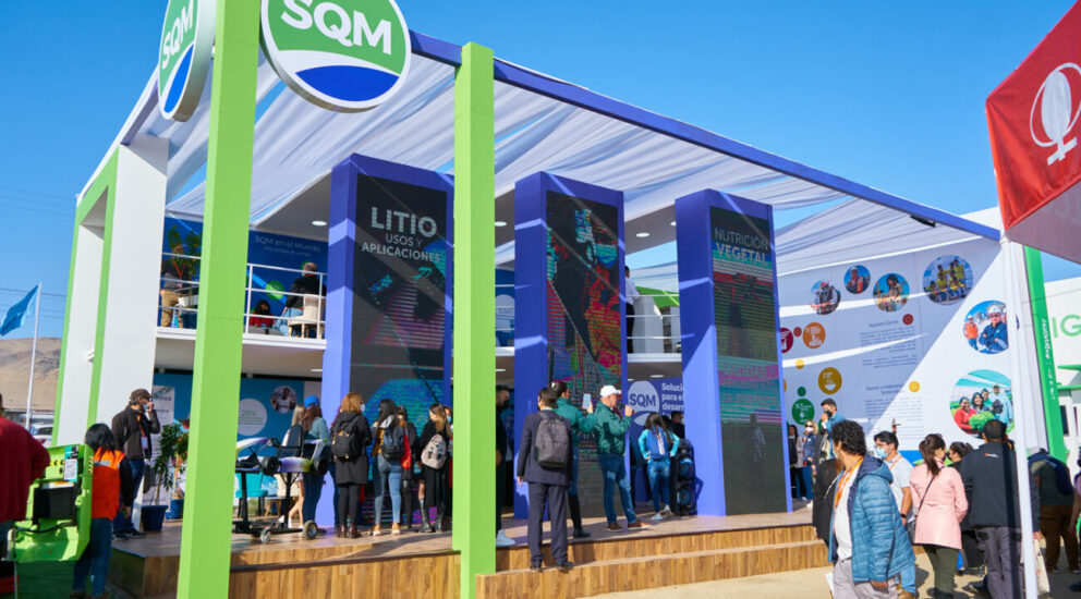 SQM estará en Exponor 2024 como centro de negocios