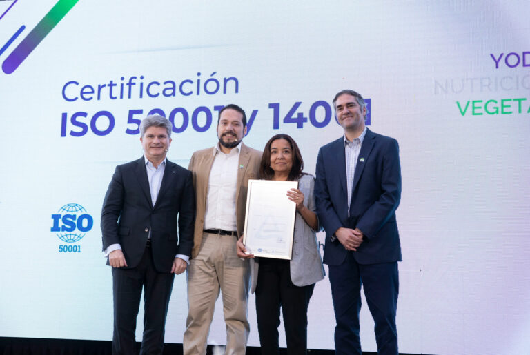 SQM Yodo Nutrición Vegetal recibe certificación mundial por su gestión energética y ambiental