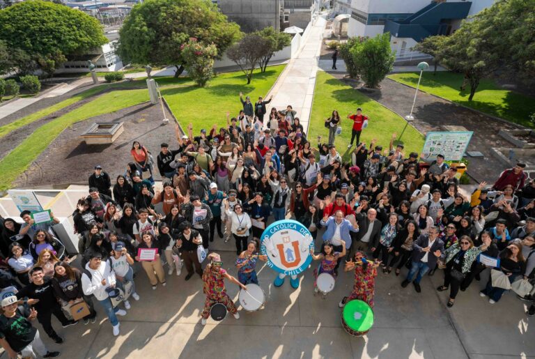 (Español) UCN le dio la bienvenida a 230 estudiantes de cuarto medio quienes participarán de los Programas de Vinculación Escolar