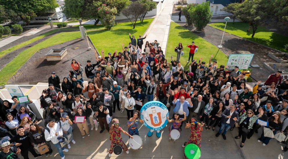 UCN le dio la bienvenida a 230 estudiantes de cuarto medio quienes participarán de los Programas de Vinculación Escolar